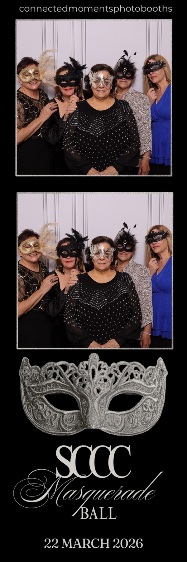 Custom photo booth template design example